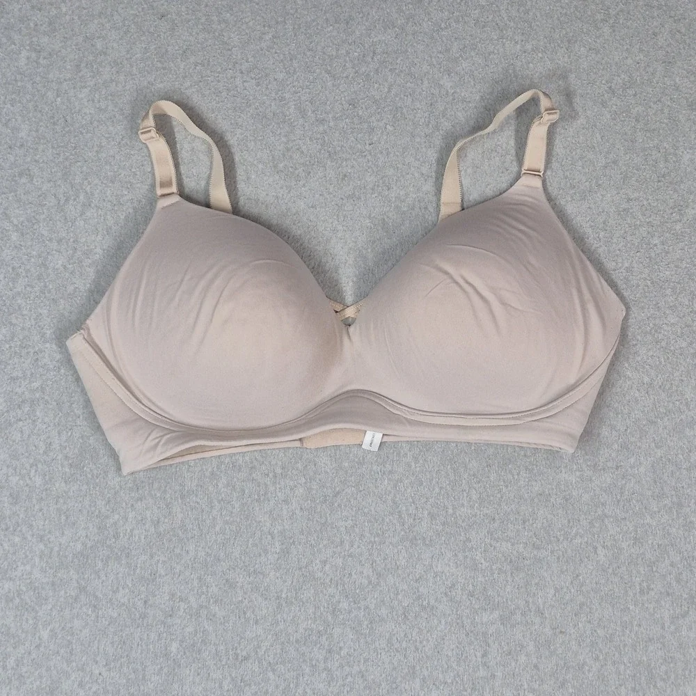 Torrid Curve Women Bra 40DDD Beige Lightly Lined Adjustable Straps READ